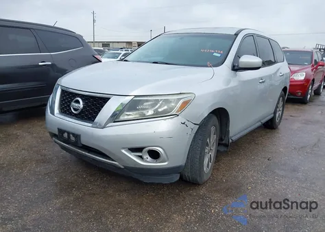 2014 Nissan Pathfinder S from USA, damaged, VIN 5N1AR2MN2EC663003